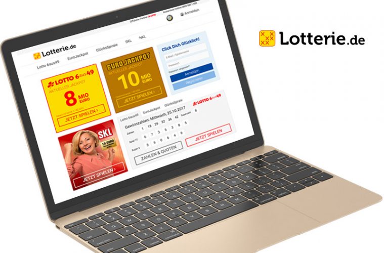 Neues Webseiten-Design bei Lotterie.de