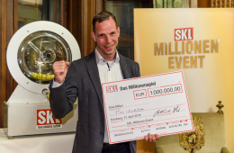 Timo Ullrich Gewinner der SKL-Lotterie beim SKL-Millionen-Event 2018