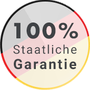 100% staatliche Garantie